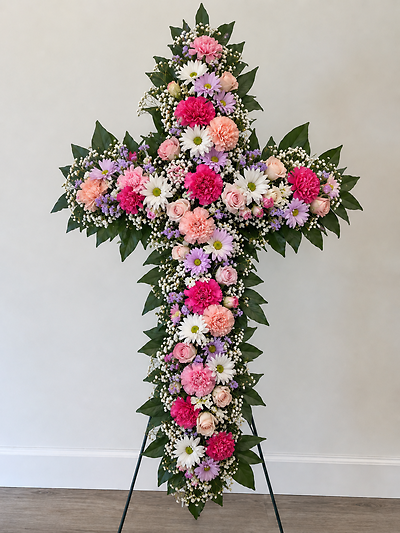 Mixed Color Standing Cross