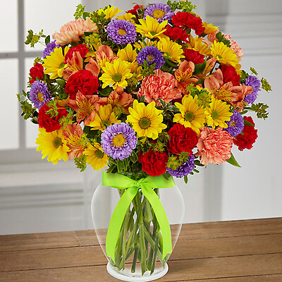 Mixed flowers bouquet