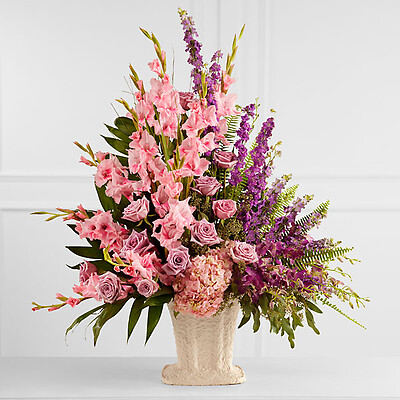 Regal garden arrangement