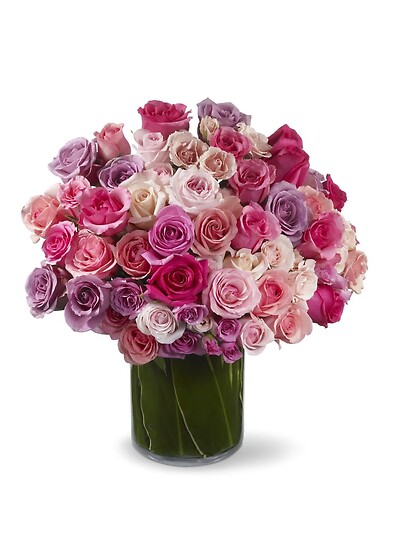 Multi sweetheart roses