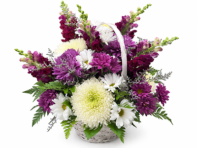 Purple Serenity Basket
