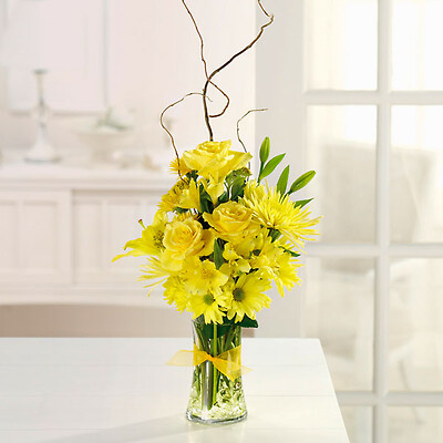 Sunshine sparkle bouquet