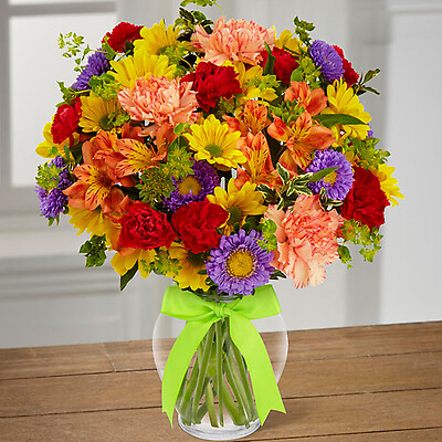 Mixed flowers bouquet