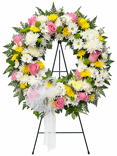 Vibrant Remembrance Wreath