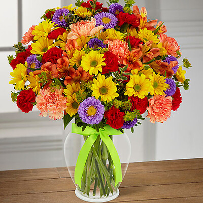 Mixed flowers bouquet