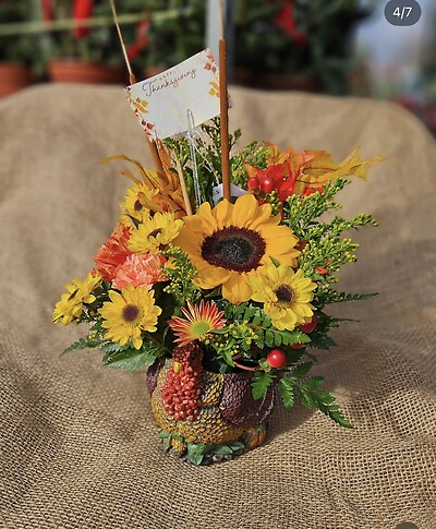 Gobble Gobble centerpiece