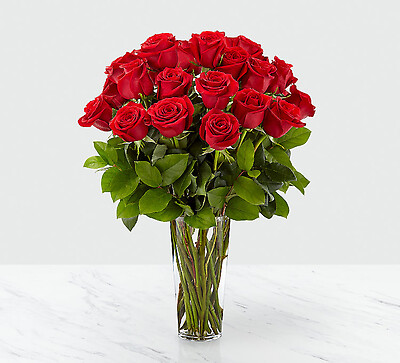 Long stem red rose bouquet